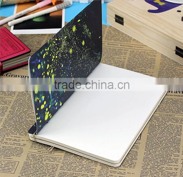 oil painting Paper cover book with Blank pages