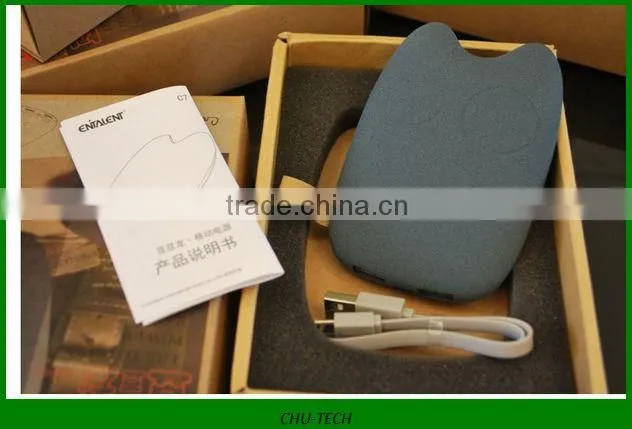 Totoro Shaped 7800mAh Dual-output Power Bank Charger for iPad iPhone Samsung Sony & Tabs