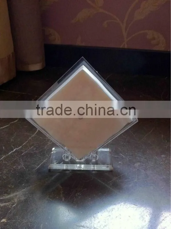 2012 Hot Sale Acrylic Transparent Tissue Box Acrylic Tissue Rack Towel Rack