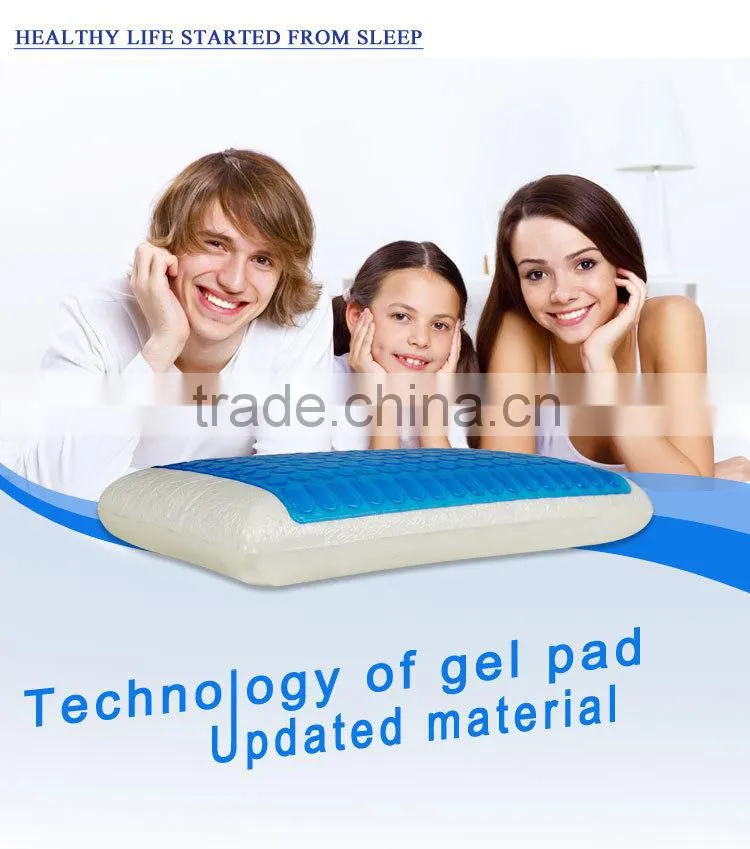Bread memory foam gel pillow cooling gel pillow