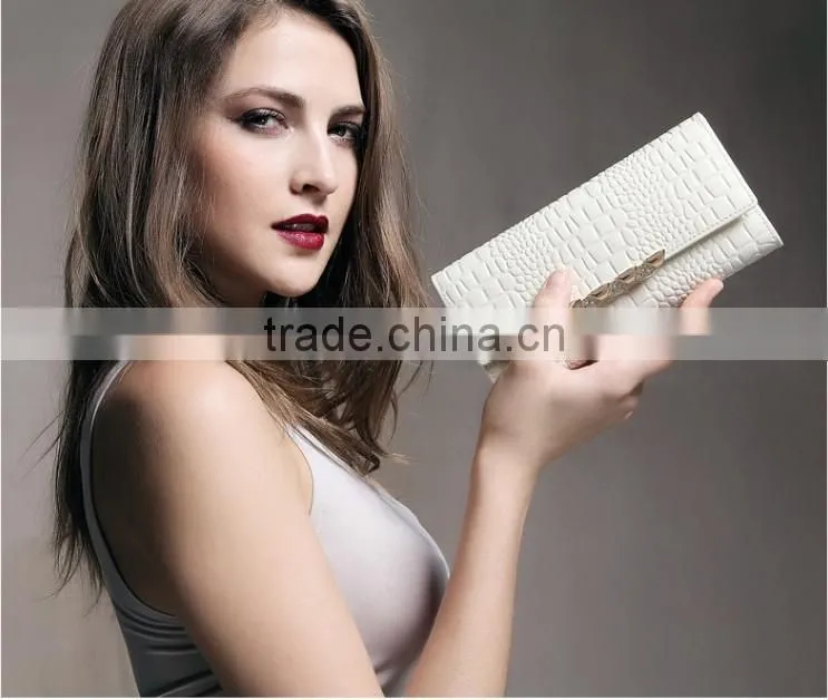 simple fashion leather lady wallet