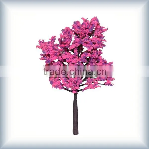 Colorful 3D decorated live christmas trees,CT007-160model tree for layout,good quality model tree,decorative model tree