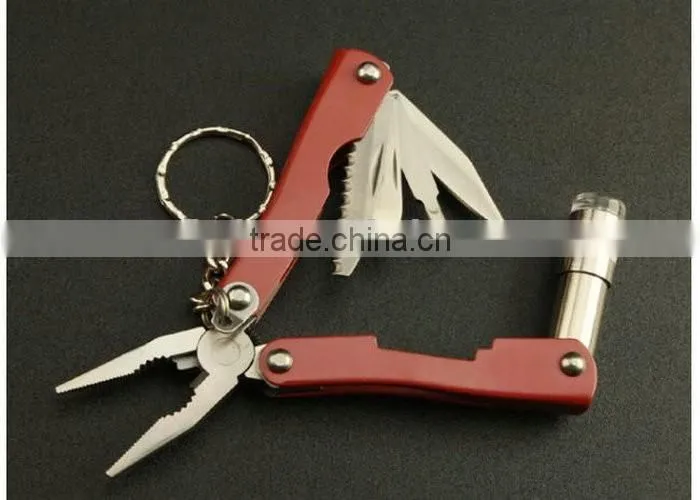 OEM multi functional pliers with LED light two colors in stock