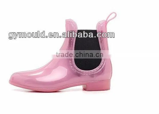 Women Fashion ankle Rain Boots