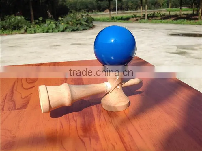 Deluxe solid deep sea blue kendama