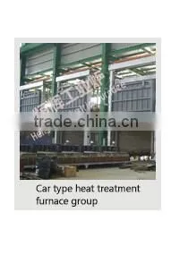 Large loading capacity heat treatment industrial furnace