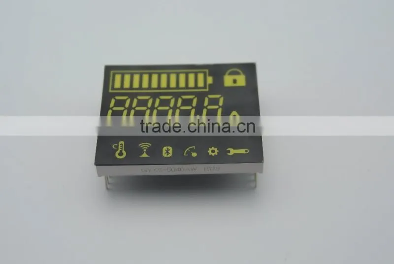 high brightness white color meter numeric display