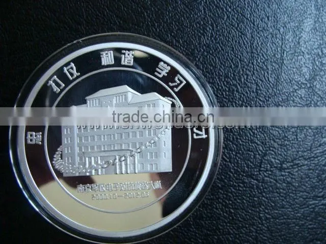 Customzied 3D effect 999 silver coin