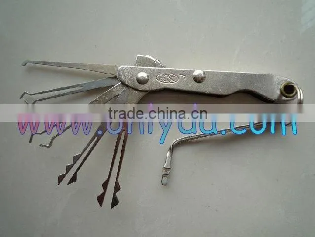 Car flip lock pick tool