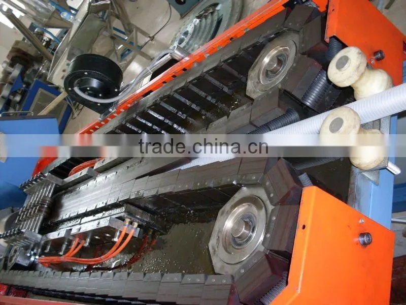 Qingdao product PE single wall corrugated pipe extruder/production line/machinery
