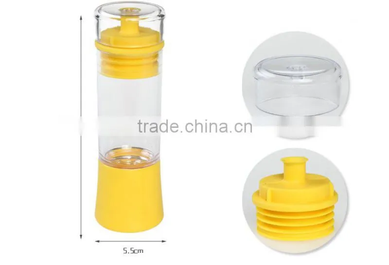 high quality Oil Brush Bottle Dual Head Silicone Oil Bottle Pastry Butter Baking Cooking BBQ Basting Brush Kit