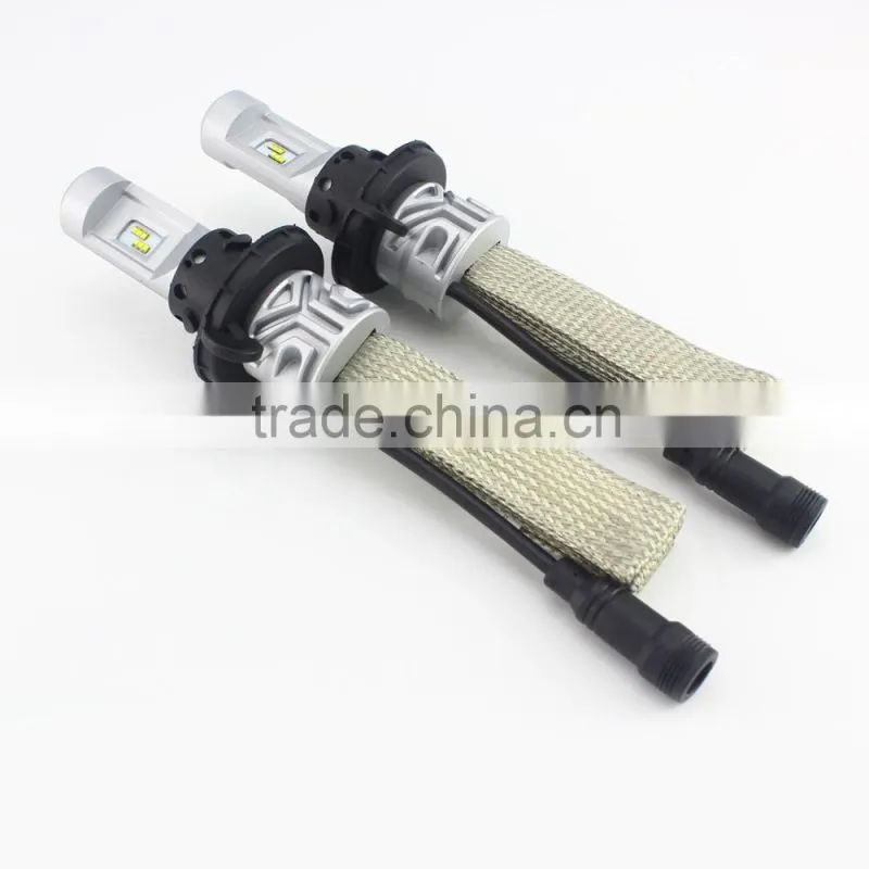 Newest 4000LM fanless Car lights 5s LED h13