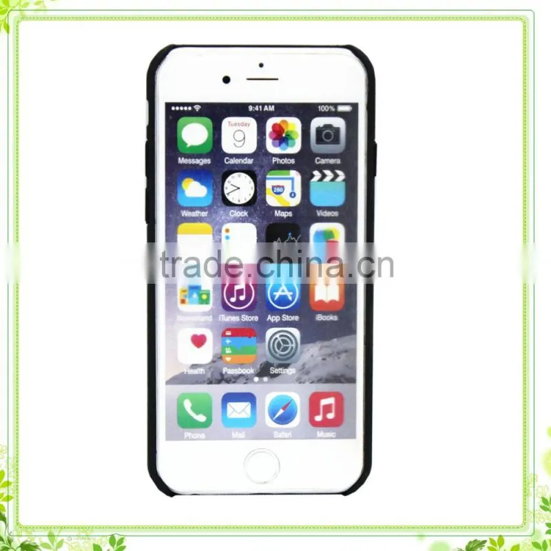 OEM/ODM Phone Case PC and Wood Phone Case two in one for Iphone 6/6 plus