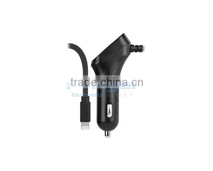 5v 1A usb car charger with cable for iPhone