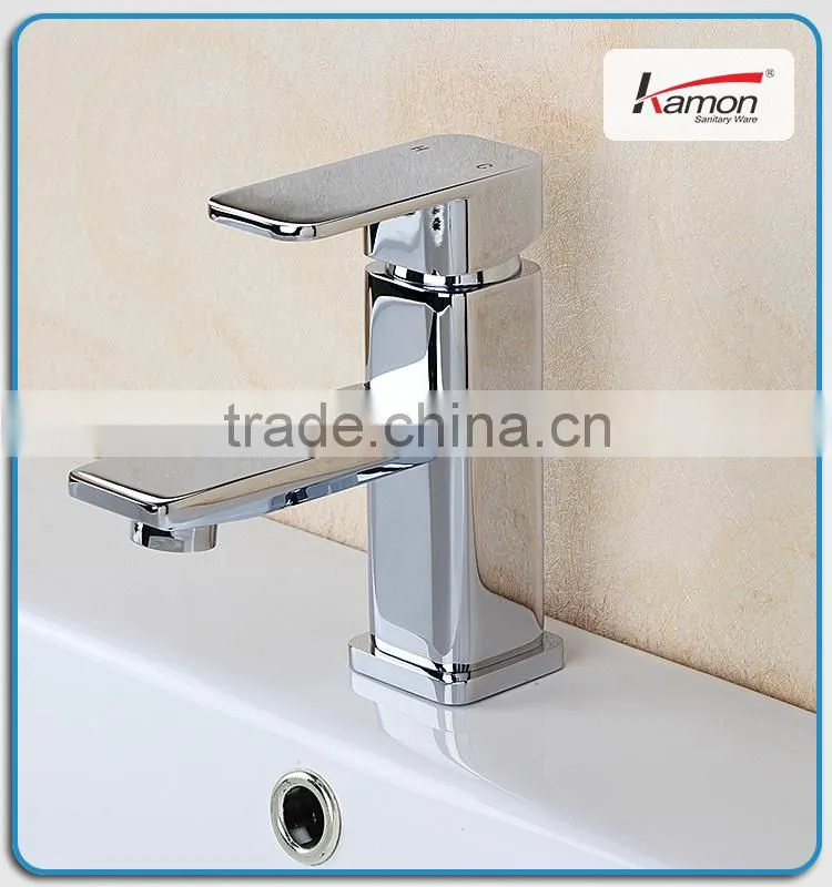 2-way Curved Wash Mixer Water BrassBasin Faucet