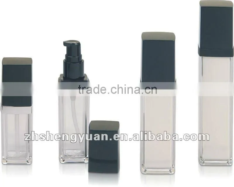 PMMA lotion bottle 20/30/50/80ml with pump