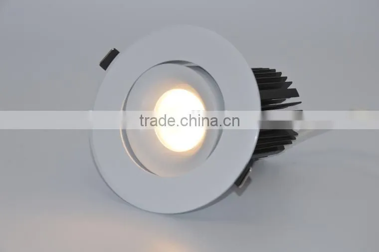 Bridgelux COB 25W round Recessed LED downlight TEC002CD25WCD