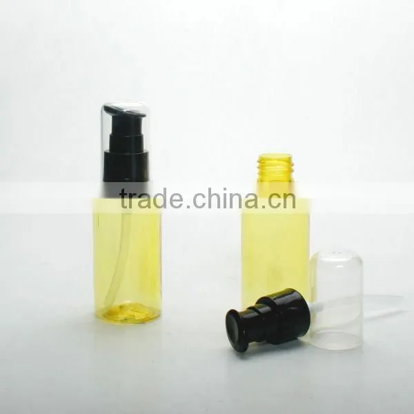 Treatment pump PET 60ml Yellow Clear