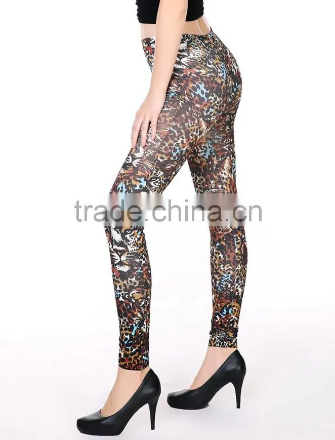 Colorful design beautiful pattern hot wholesale women fitness sexy leggings tights