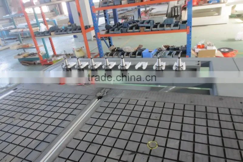 New machine 2016 cnc router japanese 6 axis with oscillating knife
