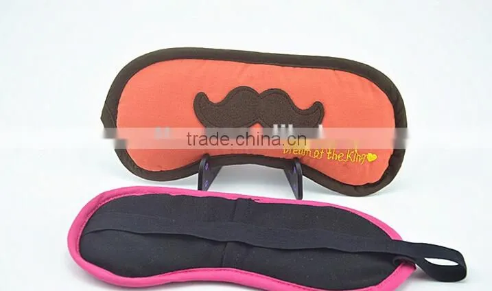 Funny style eye mask anti-aging moisturizing hydrogel eye patch cotton eye mask for traveling and sleeping