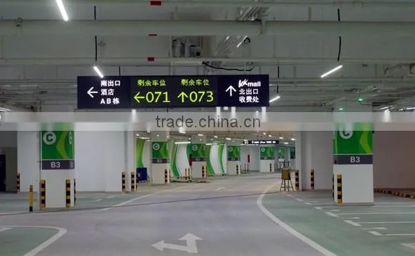 2015 Intelligent ultrasonic sensors parking guidance system for indoor parking lots