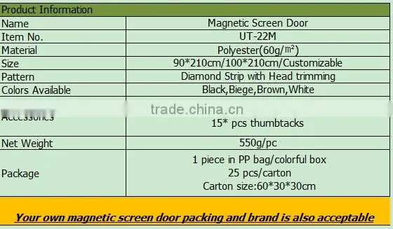 Magnetic Mosquito Net Screen-Top Solution of Bugs