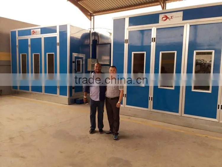 CE Approved Environmental Protection Infrared Lamps Heating Cabinet Spray Booth