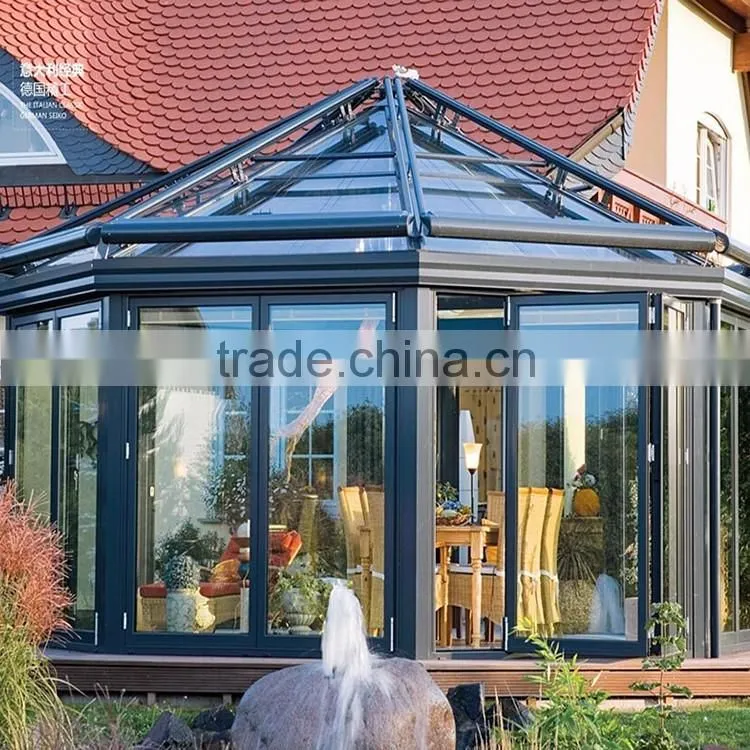 Modern Glass Houses Sunroom prefabricated glass house