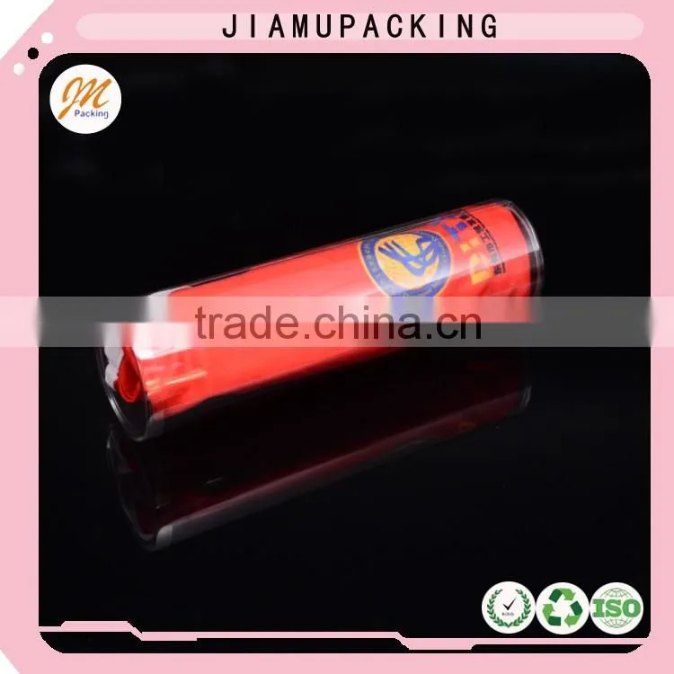 quality clear plastic PVC cylinder tube container, hot sale round box packaging