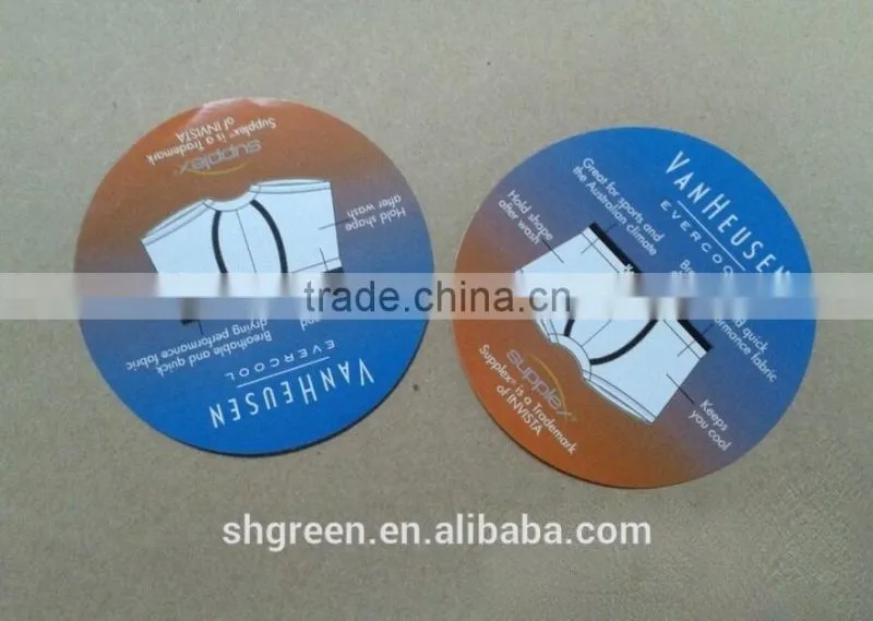 Usage instruction printing paper sticker