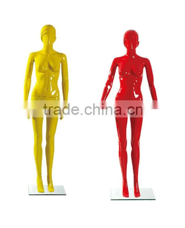 Colored Glossy new fashionable Female Mannequin