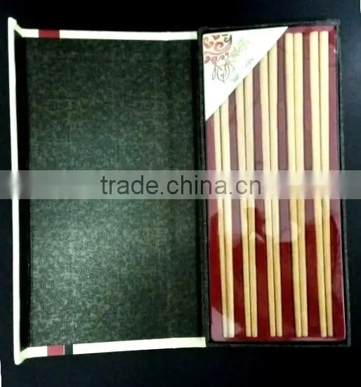 Equisite wooden chopstick gift set