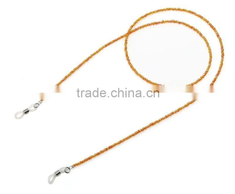 Shiny beaded glasses chain, glasses cords,500pcs/lot