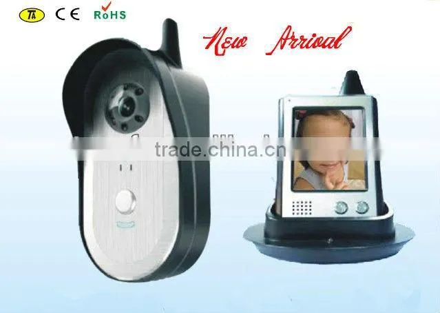 3.5 inch Water Proof Digital 2.4g Wireless Video Door Phone
