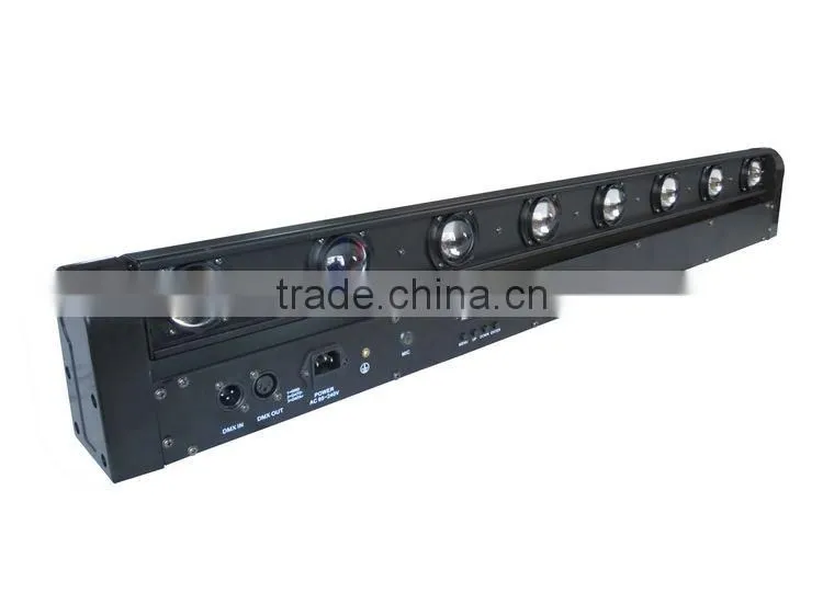 FORYOU Factory Price Sharp 8x12W 8 Heads RGBW 4 IN 1 Led Pixel Beam Moving Bar Light