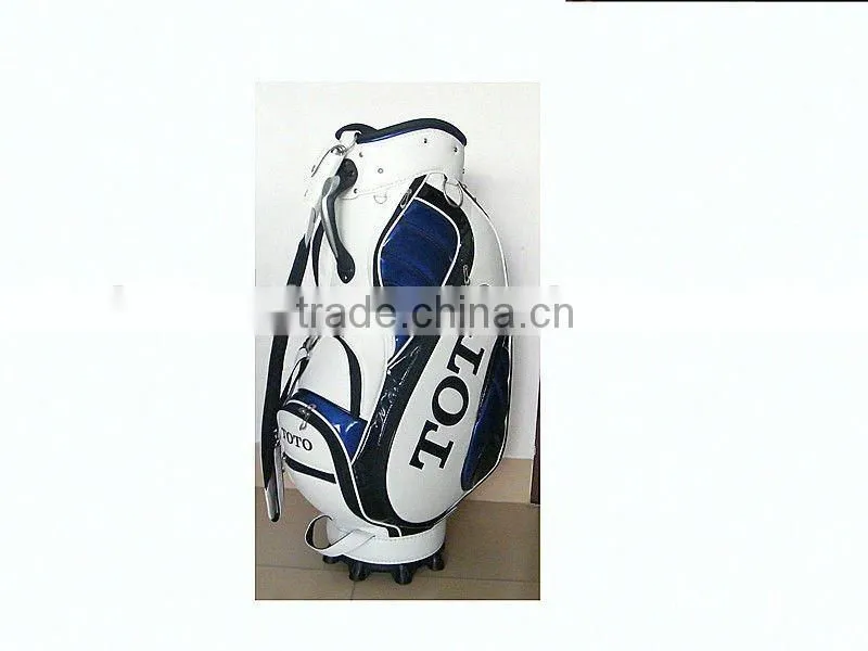 white brand golf cart bag