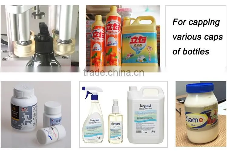 Bottle capping machine automatic screw cap bottle capper bottle closer