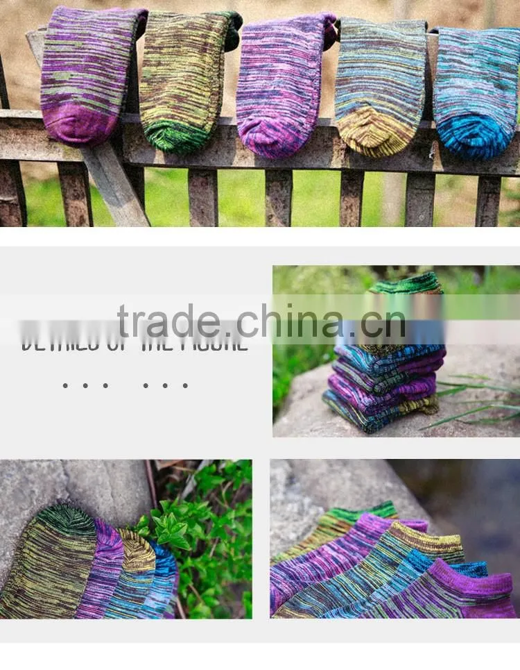 Custom sock manufacturer man fuzzy single covered sock yarn