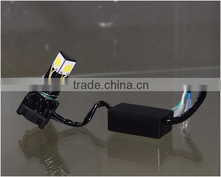 Factory directly wholesale 18W Motorcycle headlamp 3PCS*6W super bright COB LEDs