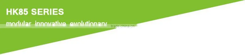 New flexible design acoustic modular easy assembly office partition glass wall(HK85-series)