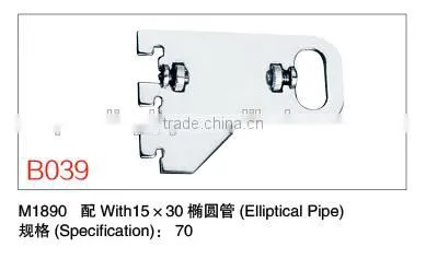Hot dip galvanised strut channel with accessories pipe clamp/wall bracket