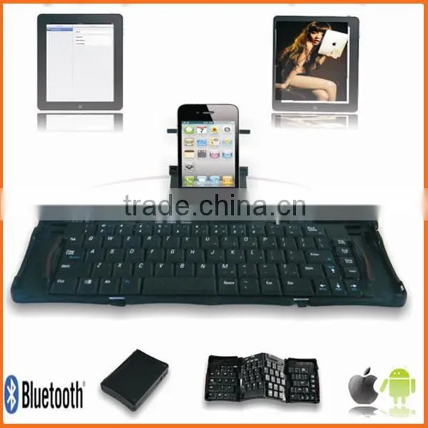 flexible mini folding bluetooth 3.0 keyboard,portable for travel foldable wireless keyboard