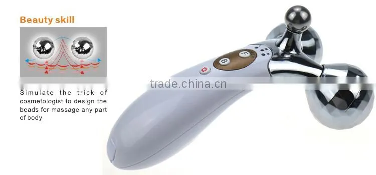 3D Y shape roller infrared EMS facial massager Slimming handheld instruments