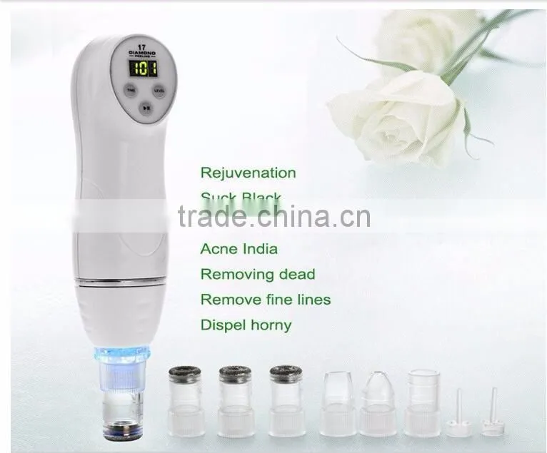 2 in1 Mini Diamond Microdermabrason machine Peeling Dermabrasion Skin Care Spa Device Peeling Device Clean Pore