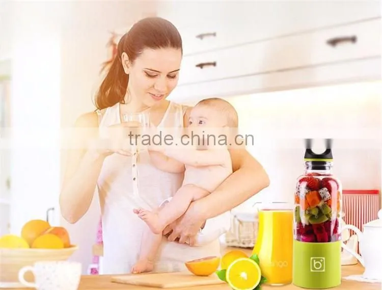 Hot Selling New Design Portable Colorful Blender Bingo Juicer Bottle Juicer Cup