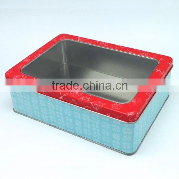 wholesale window lid rectangle chocolate packaging box gift box