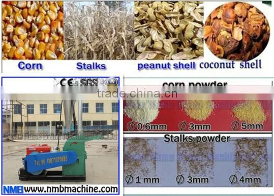 multifunctional small animal feed grain crusher, maize corn hammer crusher, straw crusher