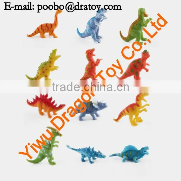 3D plastic cartoon figurine toys for children