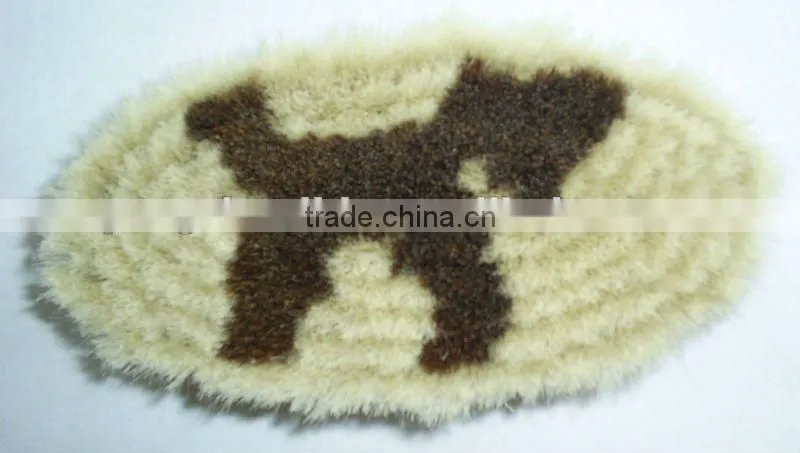 soft goat hair equestrian grooming brush